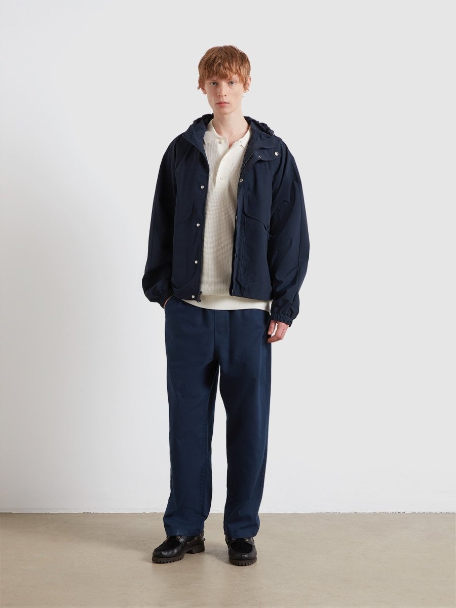 Thornley Knitted Polo Shirt In Ecru - RUTHERFORD & Co