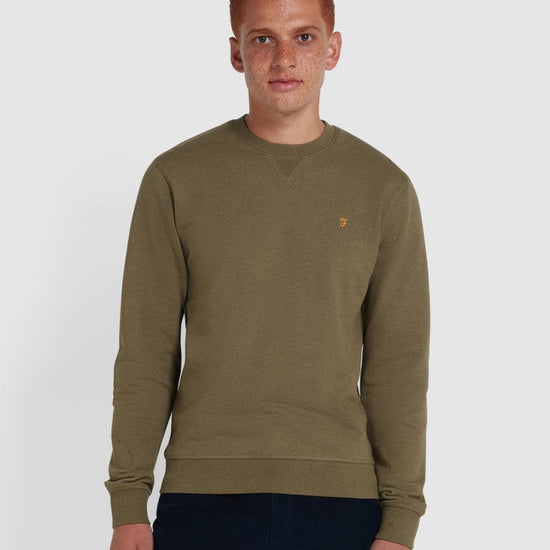 Tim Organic Cotton Crew Neck Sweatshirt - RUTHERFORD & Co
