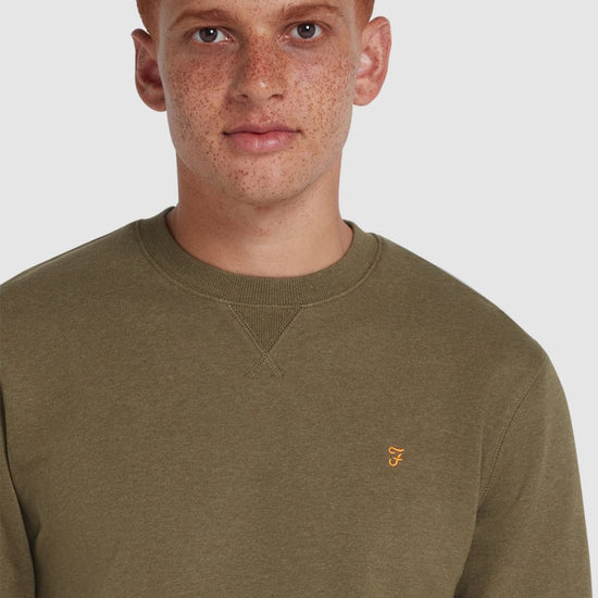 Tim Organic Cotton Crew Neck Sweatshirt - RUTHERFORD & Co