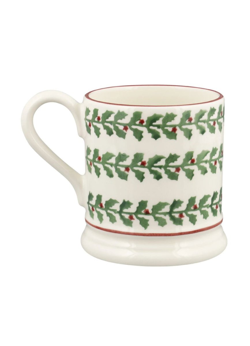 Tiny Holly 1/2 Pint Mug - RUTHERFORD & Co