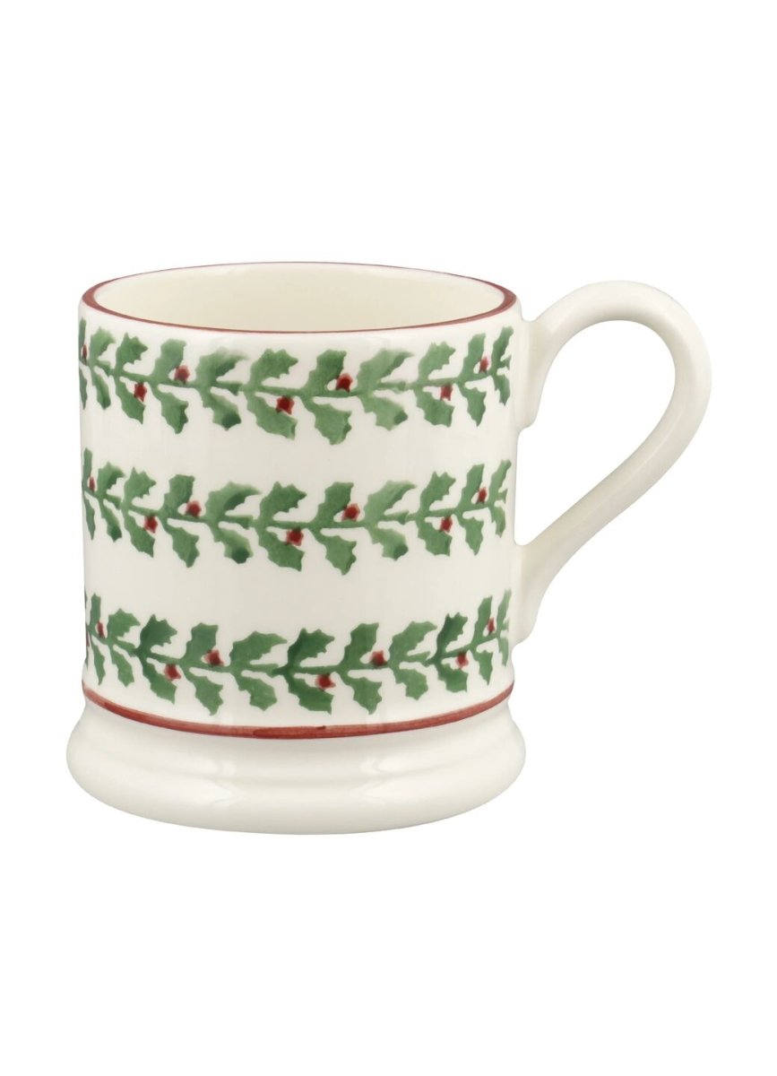 Tiny Holly 1/2 Pint Mug - RUTHERFORD & Co