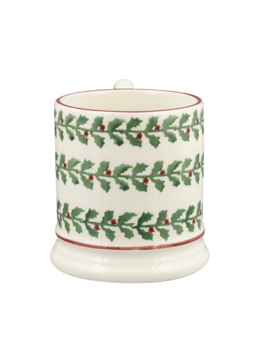 Tiny Holly 1/2 Pint Mug - RUTHERFORD & Co