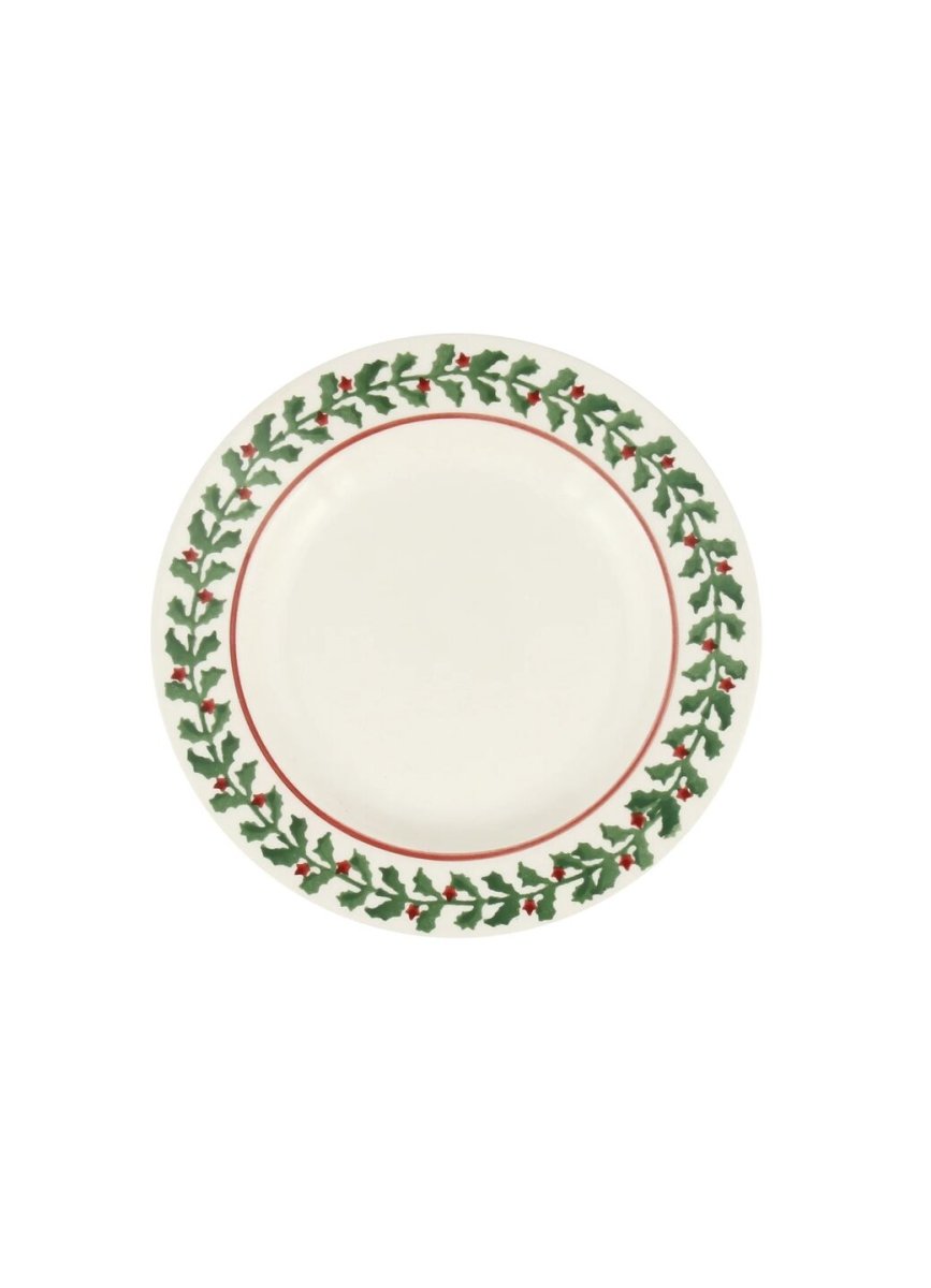 Tiny Holly Small Side Plate, 6.5 Inch - RUTHERFORD & Co