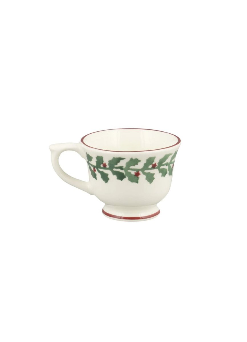 Tiny Holly Tiny Teacup Decoration Boxed - RUTHERFORD & Co