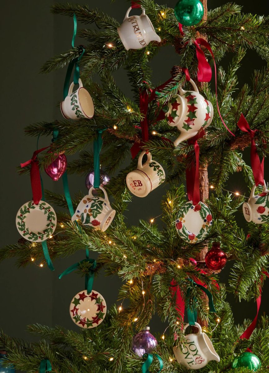 Tiny Holly Tiny Teacup Decoration Boxed - RUTHERFORD & Co