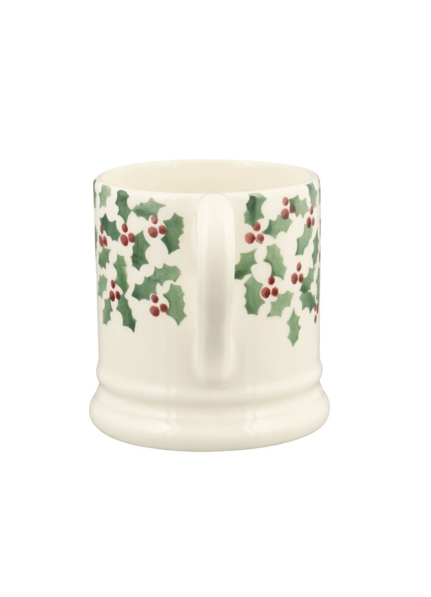 Tiny Scattered Holly 1/2 Pint Mug - RUTHERFORD & Co
