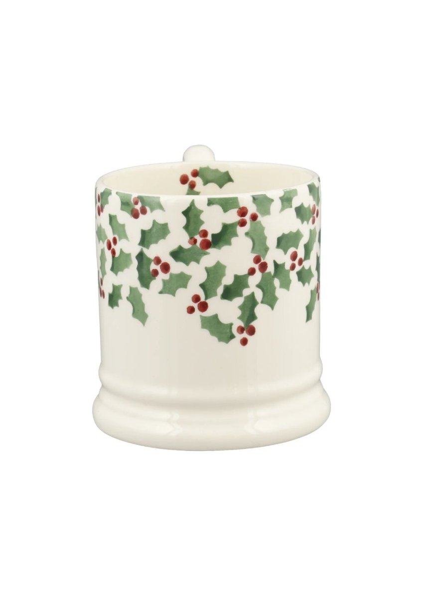 Tiny Scattered Holly 1/2 Pint Mug - RUTHERFORD & Co