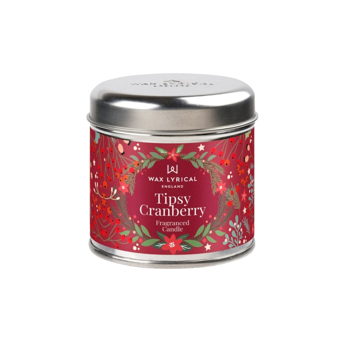 Tipsy Cranberry Tin Candle - RUTHERFORD & Co