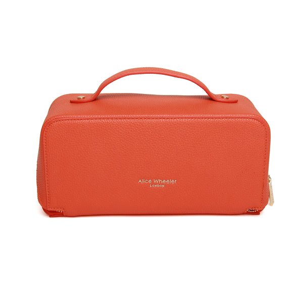 Train Case/Orange - RUTHERFORD & Co