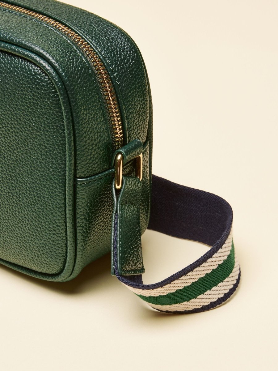 Trent Dark Green Adjustable Cross Body Bag - RUTHERFORD & Co