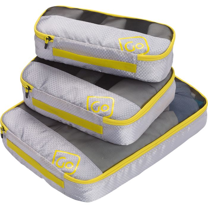 Triple Packing Cubes (Yellow) - RUTHERFORD & Co