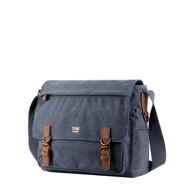 TRP0207 Troop London Classic Canvas Laptop Messenger Bag - RUTHERFORD & Co