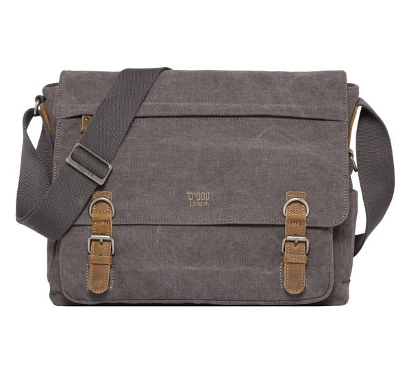 TRP0207 Troop London Classic Canvas Laptop Messenger Bag - RUTHERFORD & Co
