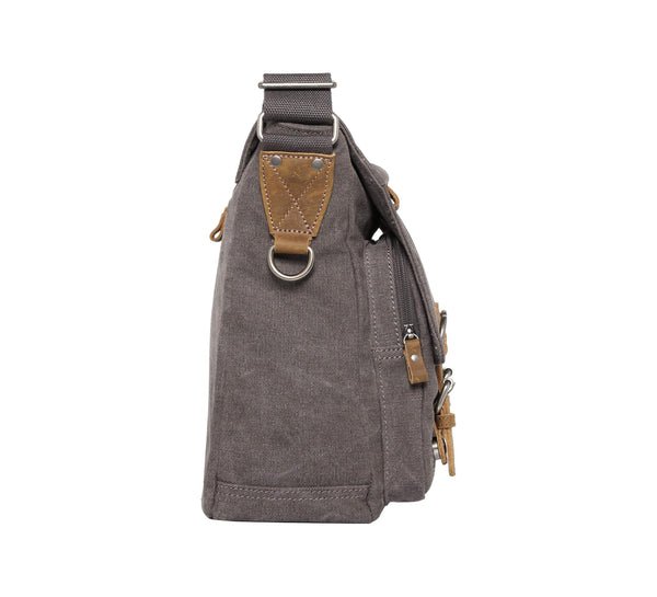 TRP0207 Troop London Classic Canvas Laptop Messenger Bag - RUTHERFORD & Co