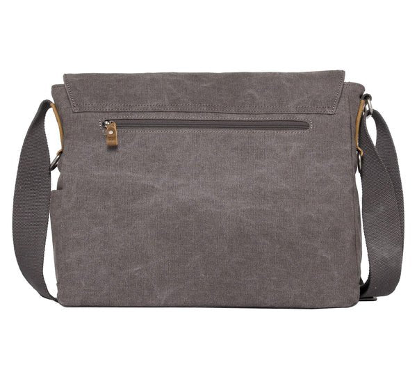TRP0207 Troop London Classic Canvas Laptop Messenger Bag - RUTHERFORD & Co
