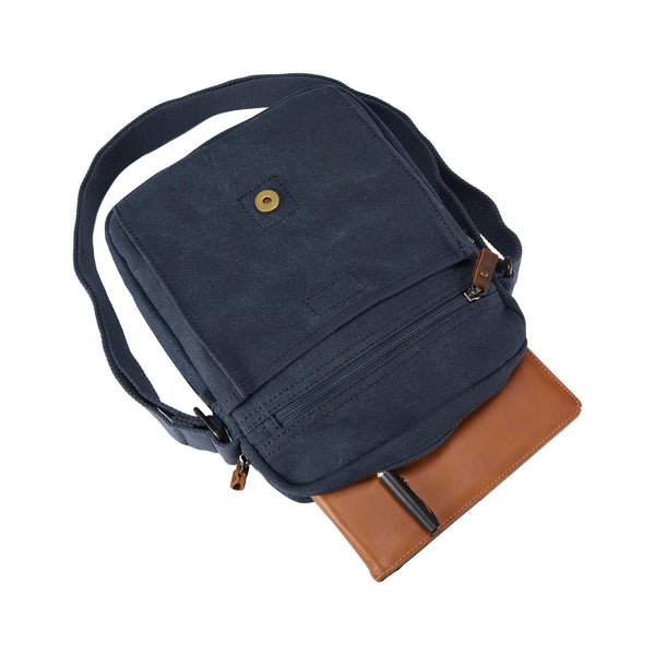 TRP0211 Troop London Classic Canvas Across Body Bag - RUTHERFORD & Co