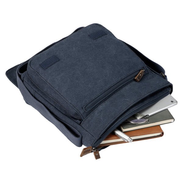 TRP0219 Troop London Classic Canvas Across Body Bag - RUTHERFORD & Co
