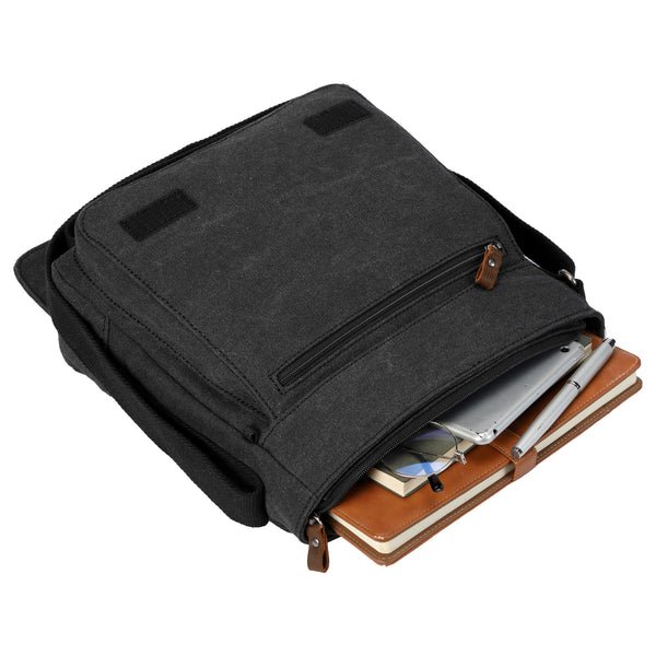 TRP0219 Troop London Classic Canvas Across Body Bag - RUTHERFORD & Co