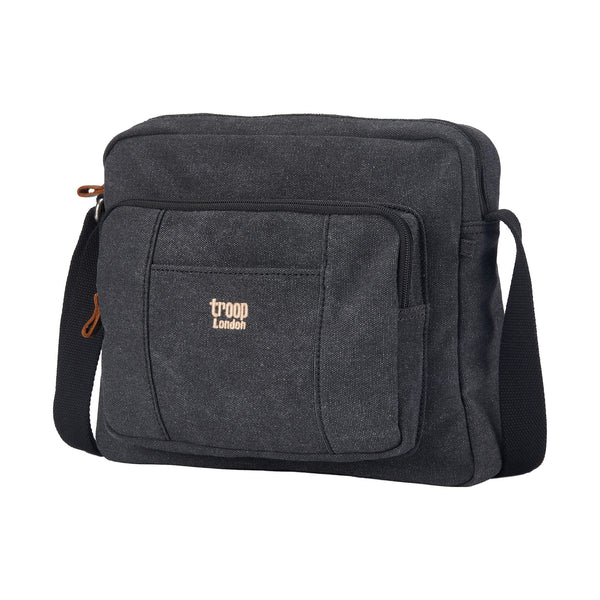 TRP0234 Troop London Classic Canvas Across Body Bag - RUTHERFORD & Co