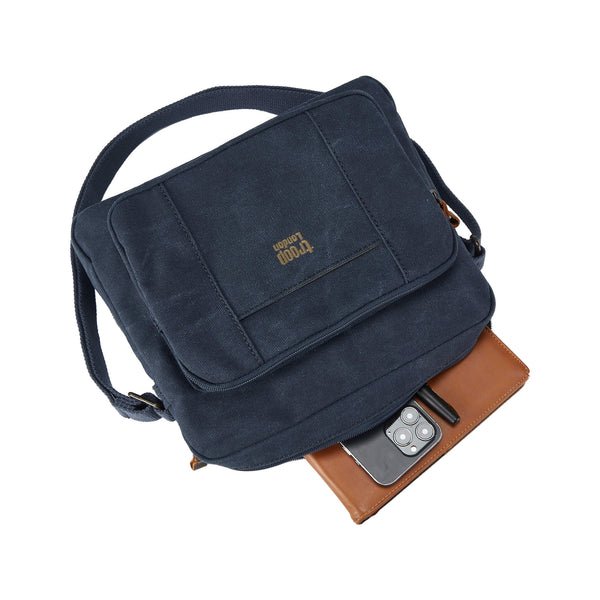 TRP0234 Troop London Classic Canvas Across Body Bag - RUTHERFORD & Co