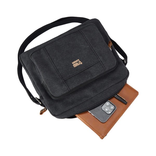TRP0234 Troop London Classic Canvas Across Body Bag - RUTHERFORD & Co