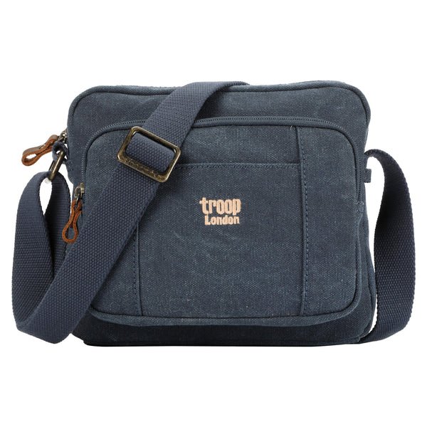 TRP0235 Troop London Classic Canvas Across Body Bag - RUTHERFORD & Co