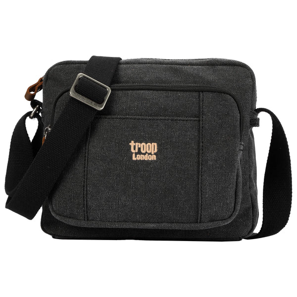 TRP0235 Troop London Classic Canvas Across Body Bag - RUTHERFORD & Co