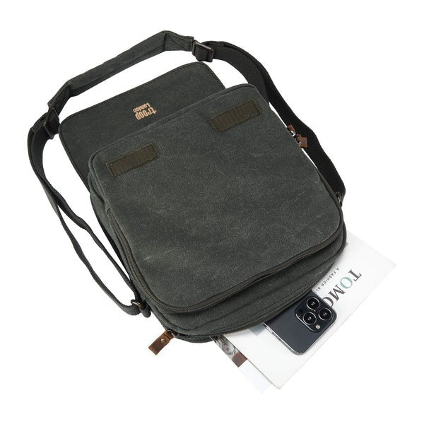 TRP0238 Troop London Classic Canvas Across Body Bag - RUTHERFORD & Co