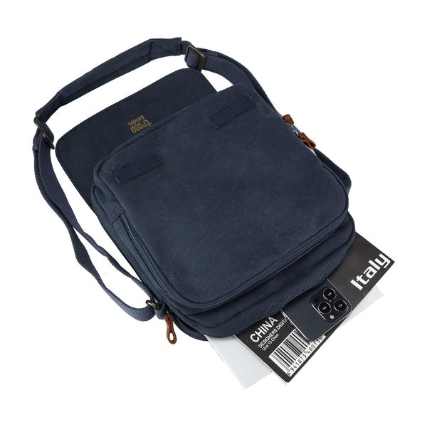 TRP0238 Troop London Classic Canvas Across Body Bag - RUTHERFORD & Co
