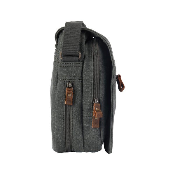 TRP0238 Troop London Classic Canvas Across Body Bag - RUTHERFORD & Co
