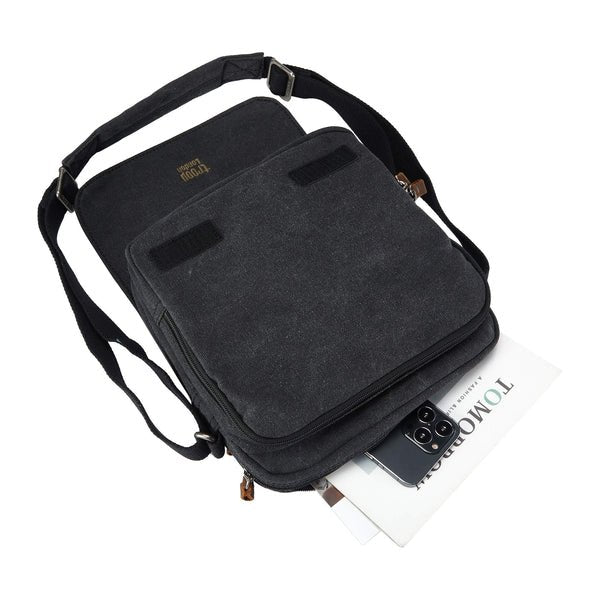 TRP0238 Troop London Classic Canvas Across Body Bag - RUTHERFORD & Co