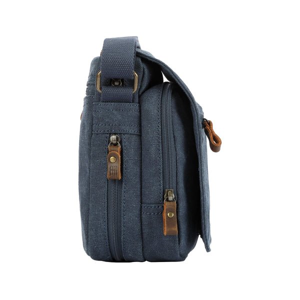 TRP0239 Troop London Classic Canvas Across Body Bag - RUTHERFORD & Co