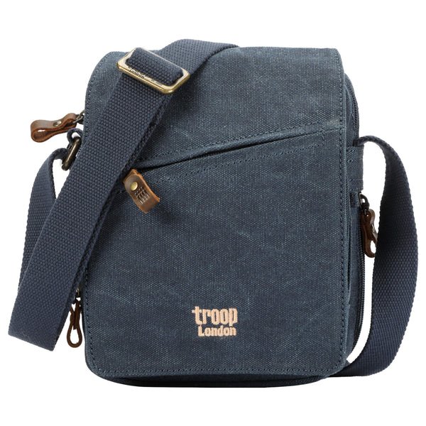TRP0239 Troop London Classic Canvas Across Body Bag - RUTHERFORD & Co