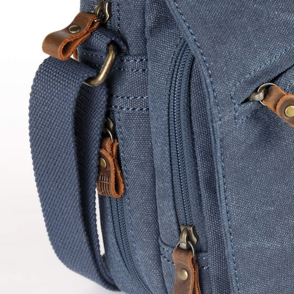 TRP0239 Troop London Classic Canvas Across Body Bag - RUTHERFORD & Co