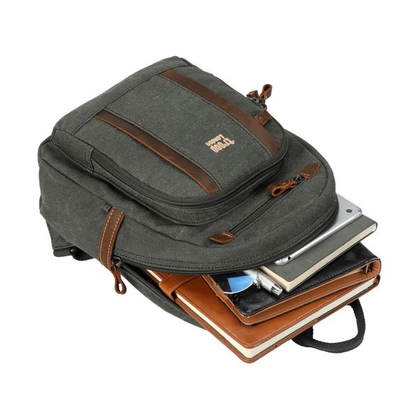 TRP0255 Troop London Classic Canvas Backpack - RUTHERFORD & Co