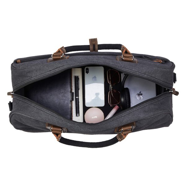 TRP0263 Troop London Classic Canvas Holdall - RUTHERFORD & Co