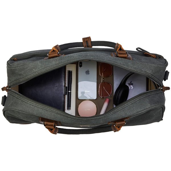 TRP0263 Troop London Classic Canvas Holdall - RUTHERFORD & Co