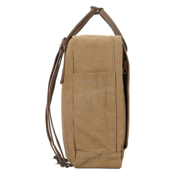 TRP0550 Troop London Classic Canvas Daypack, Backpack - Small - RUTHERFORD & Co