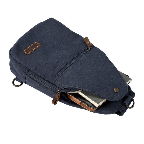 TRP0551 Troop London Classic Sling Bag, One Strap Backpack - RUTHERFORD & Co