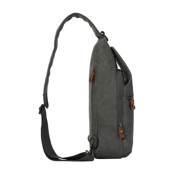 TRP0551 Troop London Classic Sling Bag, One Strap Backpack - RUTHERFORD & Co