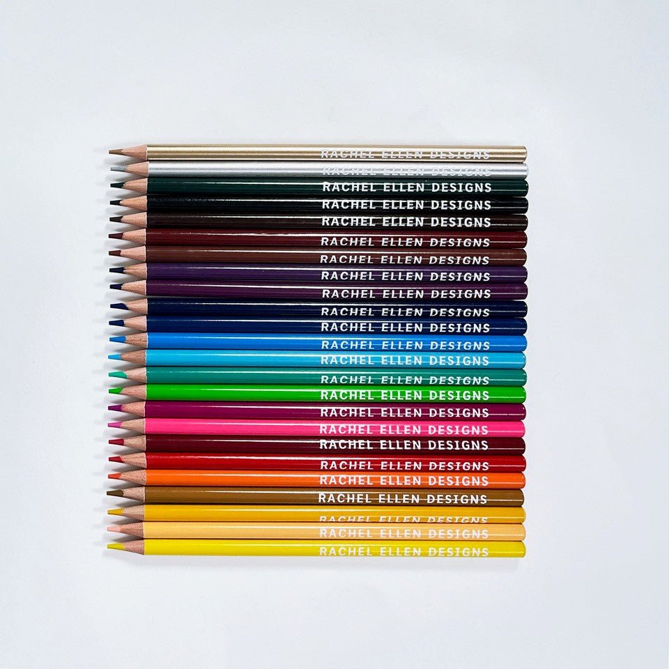 Tube of 24 Colouring Pencils - Roar-some Dinosaur - RUTHERFORD & Co