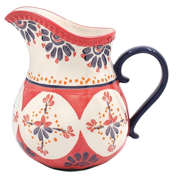 Tuscany Hand Painted Jug Petal - RUTHERFORD & Co