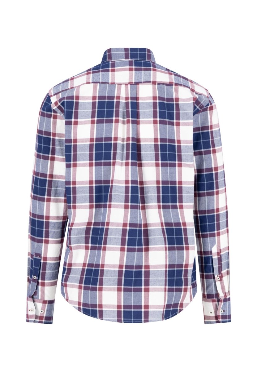 Twill Check, Button Down Shirt - RUTHERFORD & Co