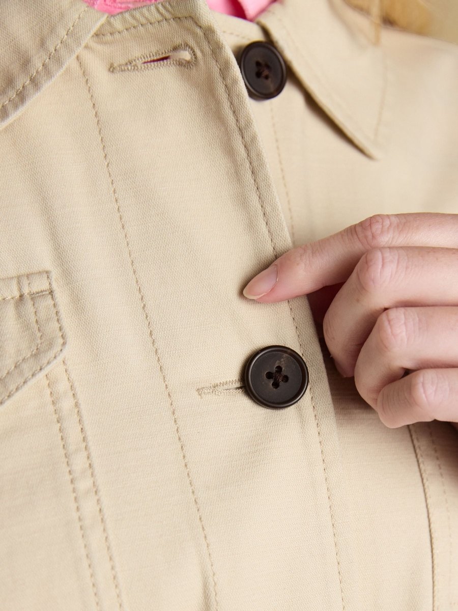 Twyford Stone Lightweight Utility Jacket - RUTHERFORD & Co