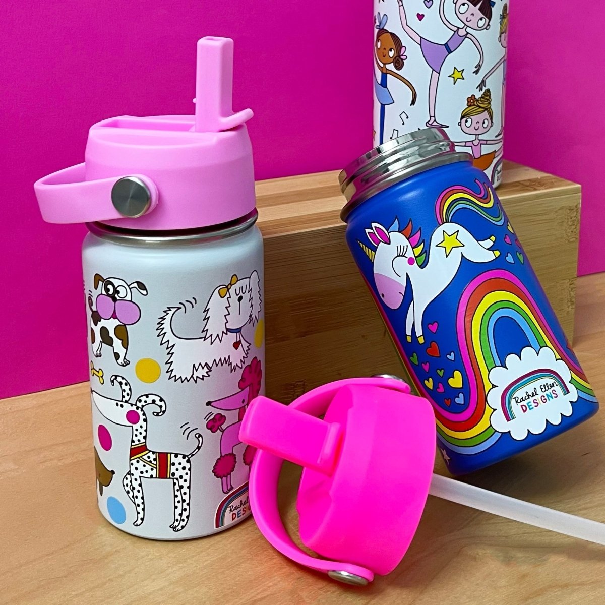 Unicorn Kids Insulated Stainless Steel Water Bottle - 340ml - RUTHERFORD & Co