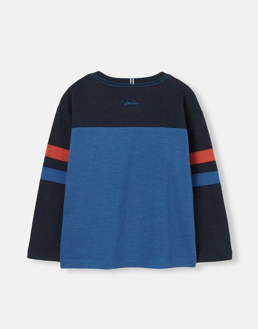 Grayson Long Sleeve Colourblock T-Shirt - RUTHERFORD & Co
