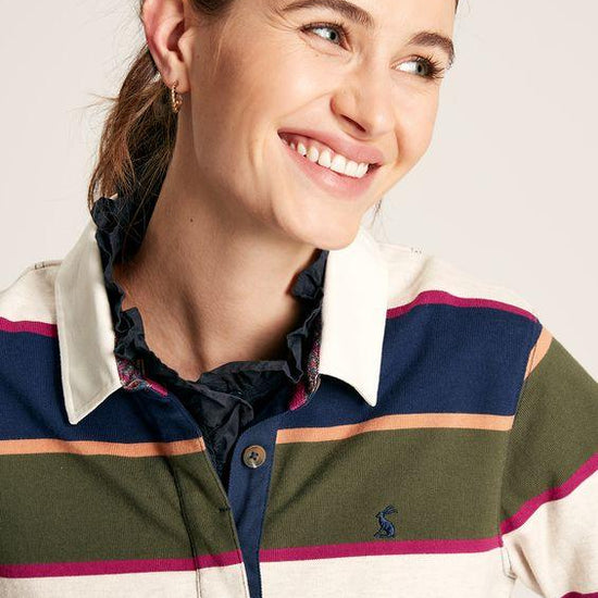 Sammie Stripe Rugby Shirt - RUTHERFORD & Co