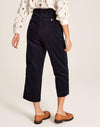 Ebony Cord Wide Leg Trousers - RUTHERFORD & Co