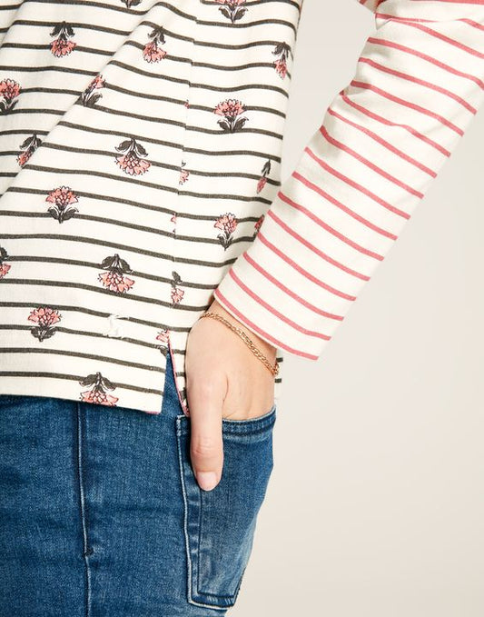 Harbour Printed Long Sleeve Jersey Top