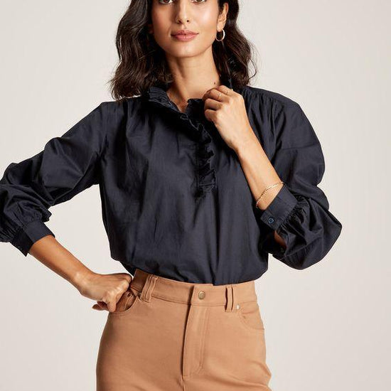 Melanie Frill Blouse - RUTHERFORD & Co